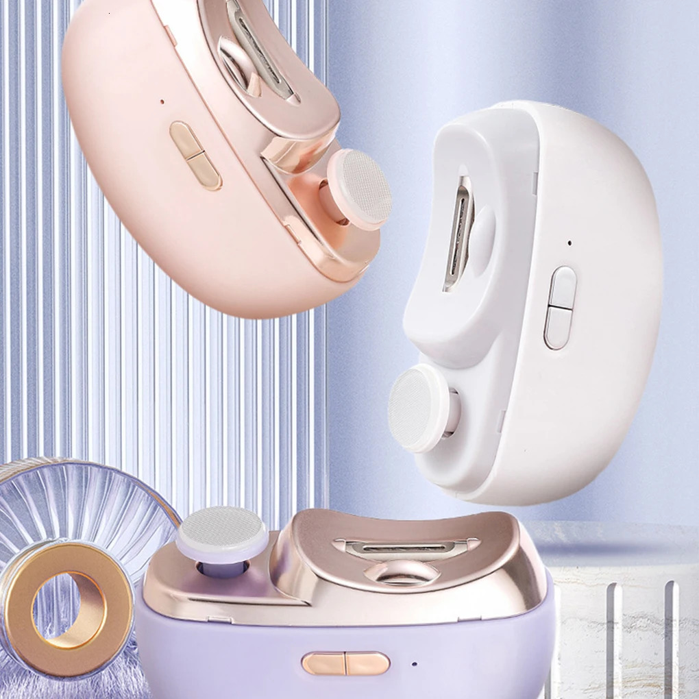 Baby Electric Nail Trimmer Kid Nail Polisher Tool Infant Manicure Scissors Baby Hygiene Kit Baby Nail Clipper Cutter For born 250114