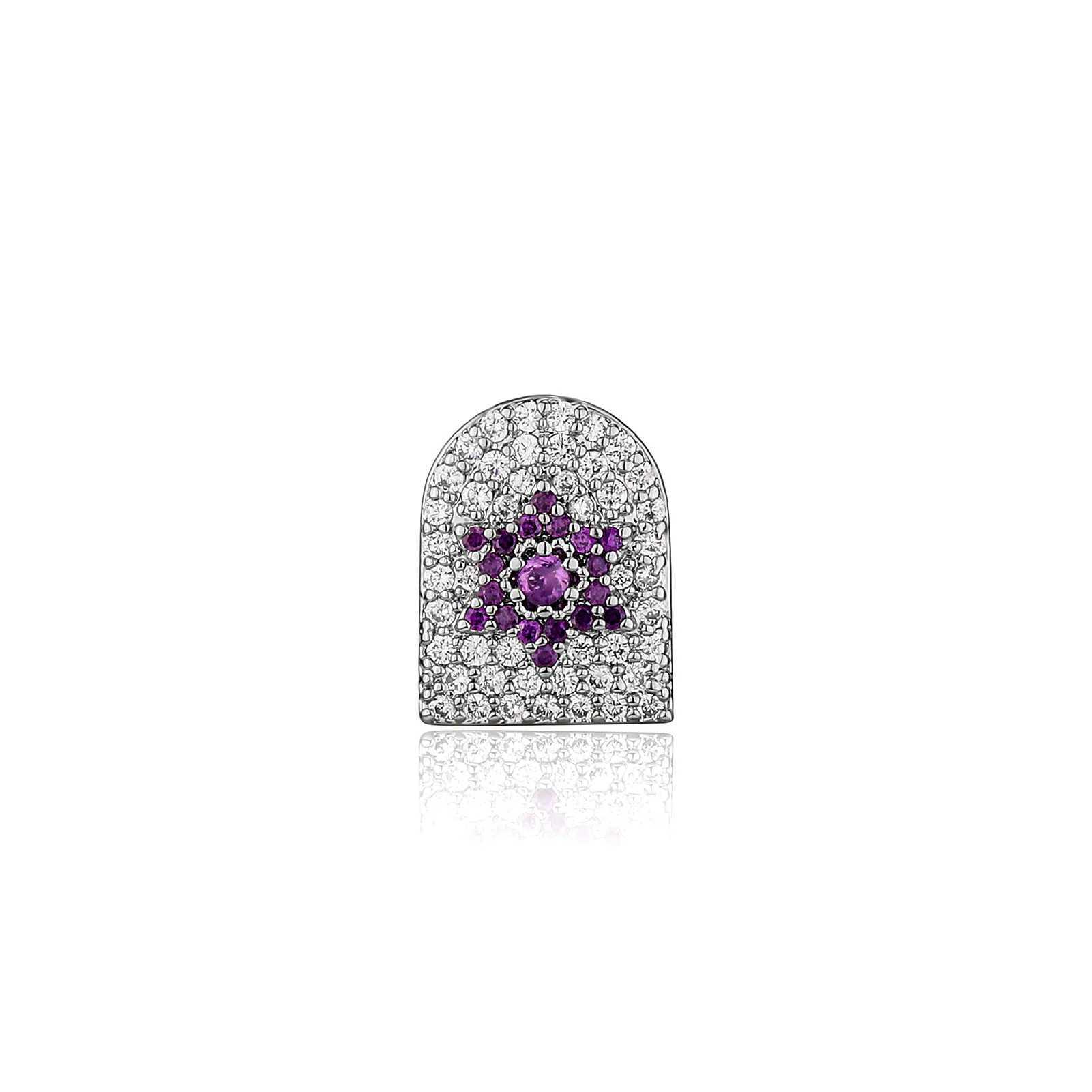 Punk Zircon Iced Out Teeth Grillz Hip Hop Top Bottom Grills Dental Mouth Punk Teeth Caps Cosplay PartyXJ250114
