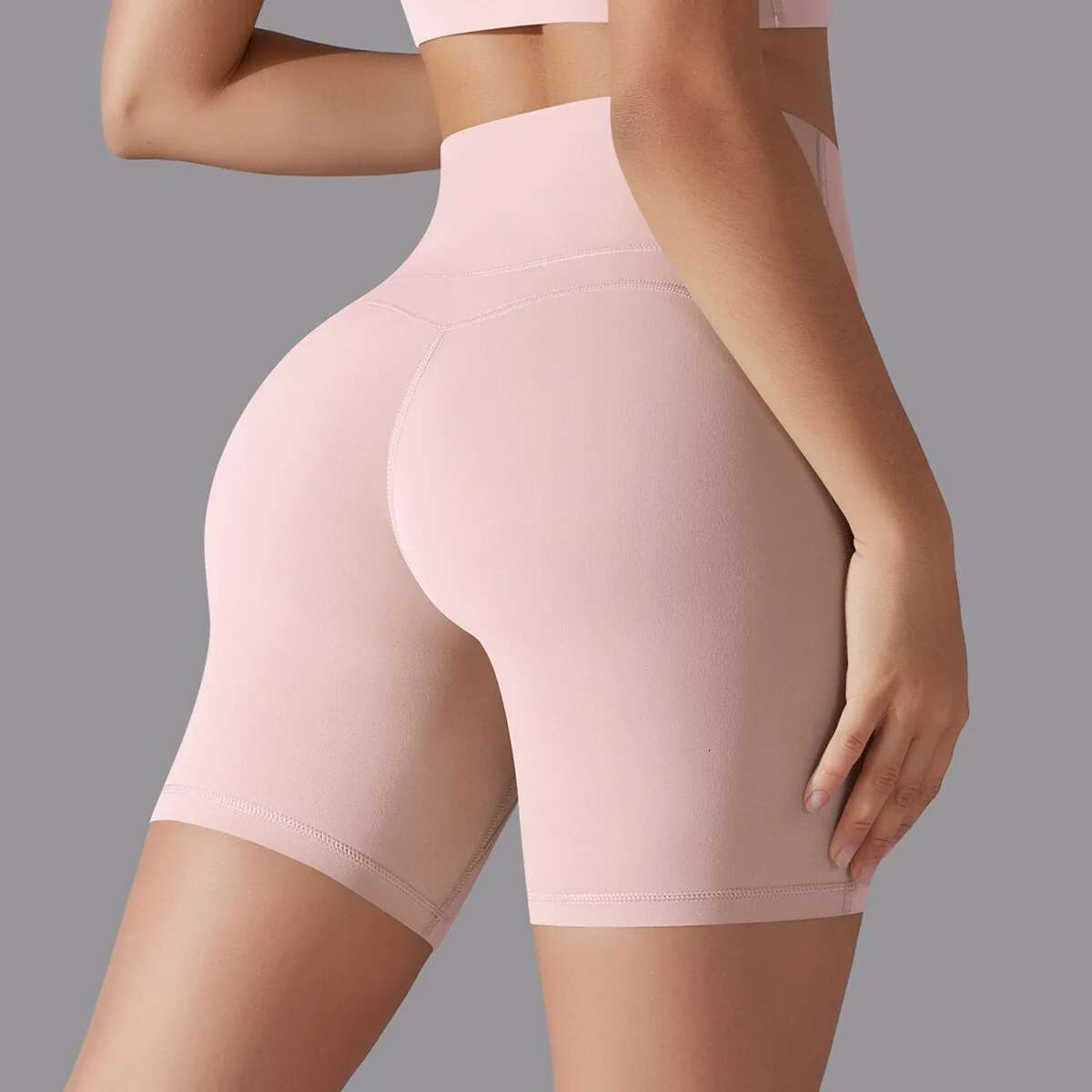Ddmyoutdoor China Domestic Mermaid Curved High Waist Hip Lifting Panties No Embarrassment E Sports Shorts Running Fiess Yoga Pants Women