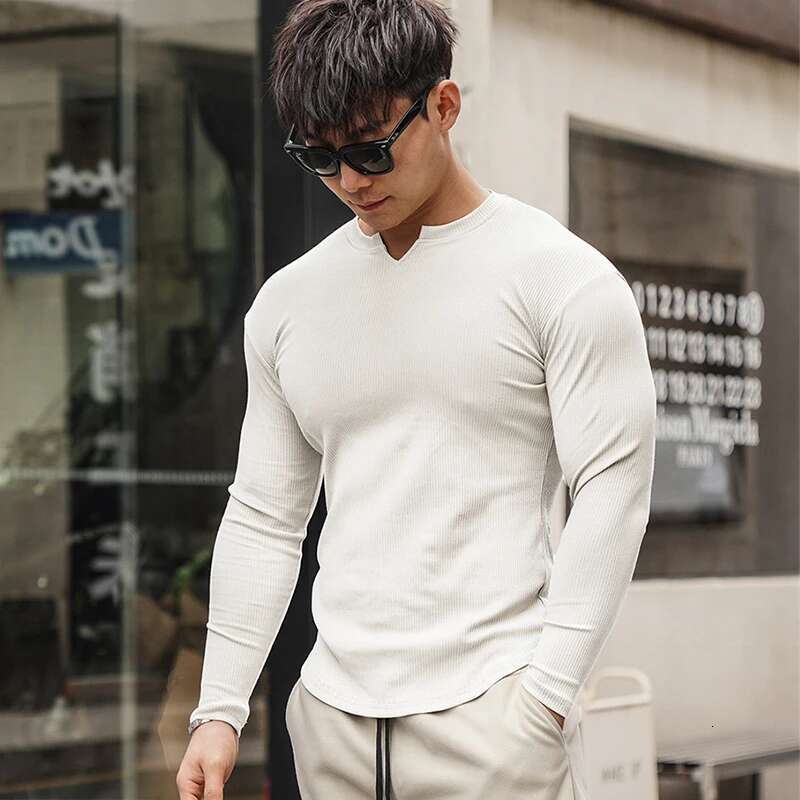 Ddmyoutdoor China Domestic Men Long Sleeve Gym Quick Dry Football Sport T Man Bodybuilding Fiess Top Compression Training Shirt Tees Gymwear