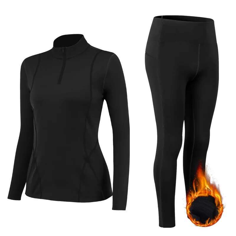 Ddmyoutdoor China Domestic Winter Thermal Tracksuit Leggings For Fiess Women Sport Gym Set Warm Yoga Suit Sportswear Women S Clothing With Free Shippi