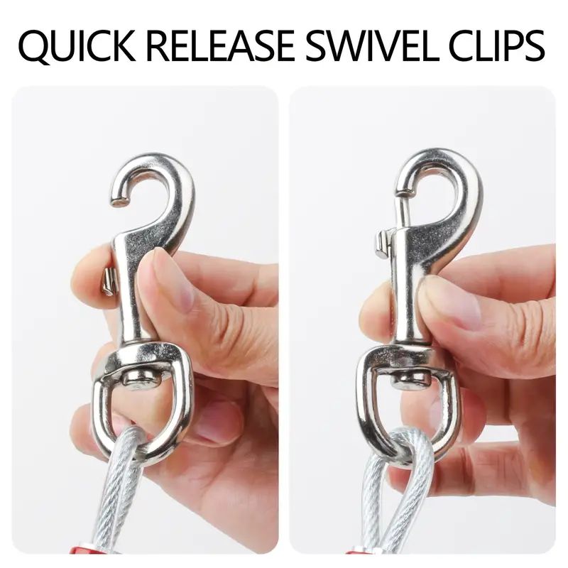 Heavy-Duty Steel Wire Strap Ideal for Outdoor Activities and Security