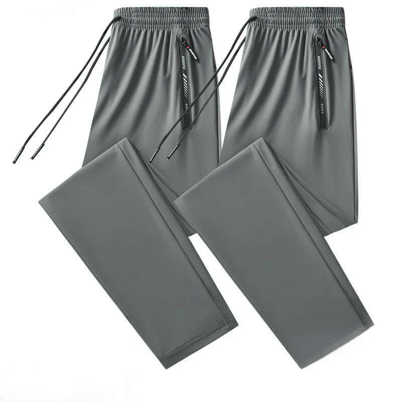 Ddmyoutdoor China Domestic Men S Summer Lightweight Ice Silk Stretch Breathable Loose Sport Pants For Running Hiking Fiess GYM Training And Daily Wear