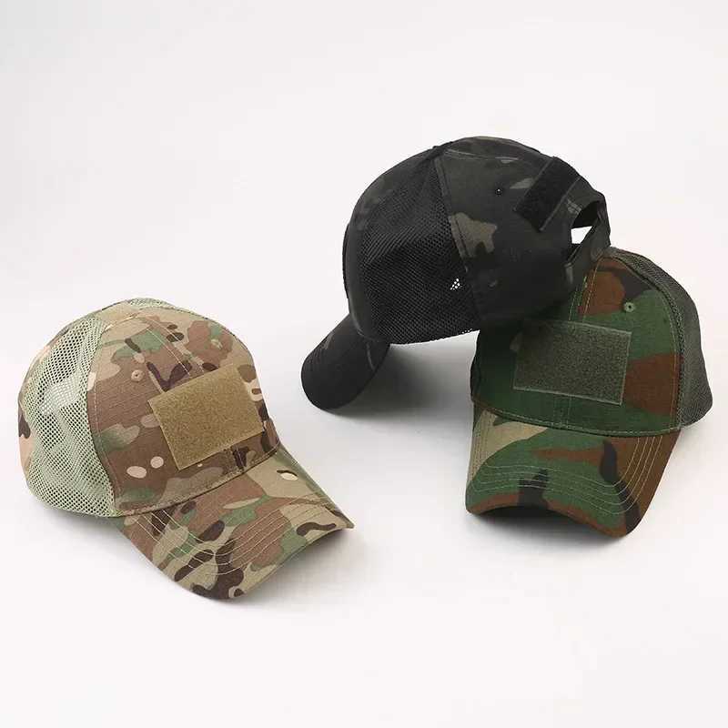 Unisex Sports Outdoor Sunscreen Quick-Drying Hat Men Casual Fa Unisex Camouflage Hunting Fishing Army BaseballXJ250116