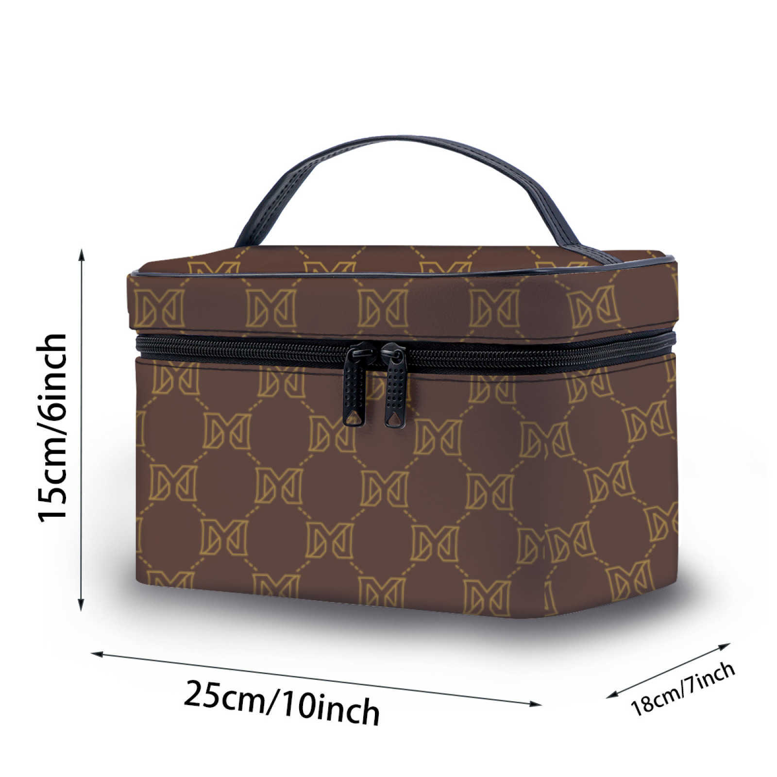 NXY Women Makeup Bags Quilting Women Makeup Bag Portable Zipper Cosmetic Travel Organizer Female Handbag Toiletry Pouch For Girls