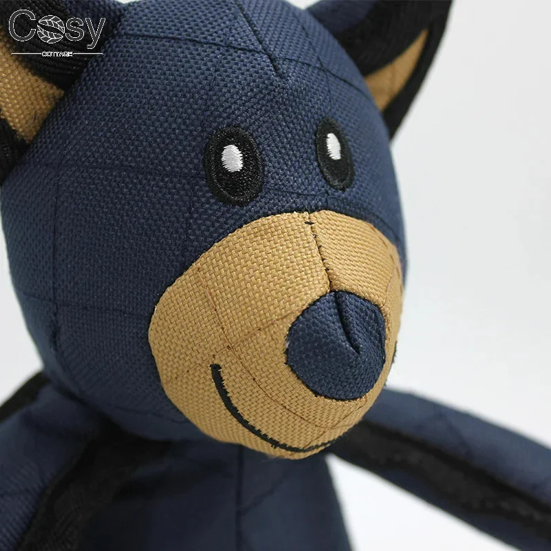 Unbreakable Bear Toys for Dog Teddy Extreme Pet Chewer Indestructible Plush Squeaking Toy Tough Heavyduty 250115