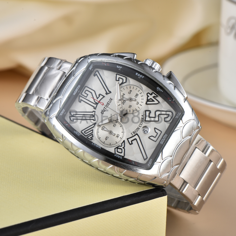 Classic Hot Luxury Watches for Men Quartz Wristwatch Sport Design Dials Automatic Date Daily Waterproof Chronograph Multifunction Fashion Male Clocks for Gift