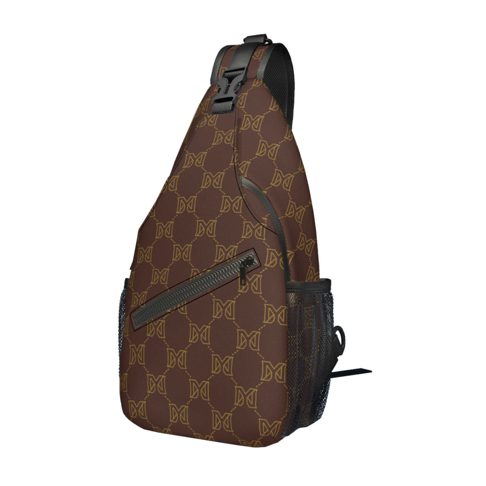 NXY New Men Chest Bag New Nylon Multi Functional Crossbody Bag Fashion Korean Versatile Men One Shoulder Chest Bag