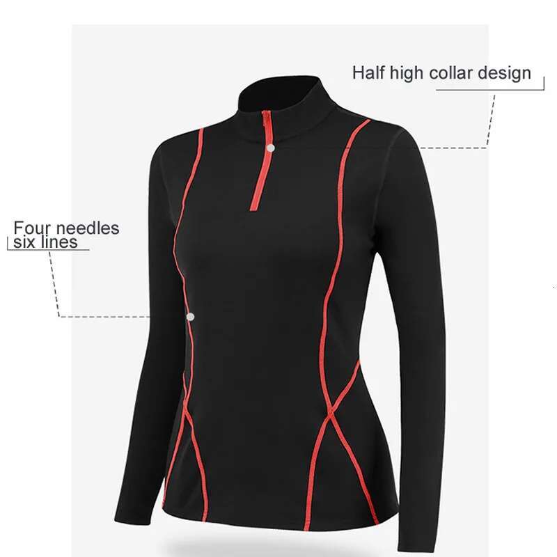 Ddmyoutdoor China Domestic Women S Thermal T Shirt Sport Female Full Sleeve Yoga Gym Top Warm Fleece Shirts Womens Clothes Fiess Clothing