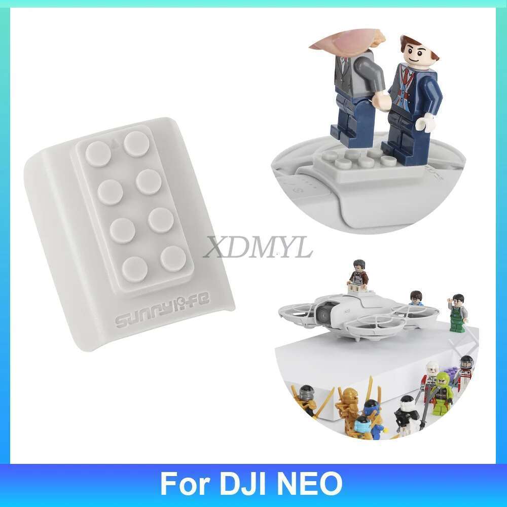 Sunnylife Funny Building Block Toy Adapter Following Shooting Extension Mount Light Weight Parts For DJI NEO Drone Accessories