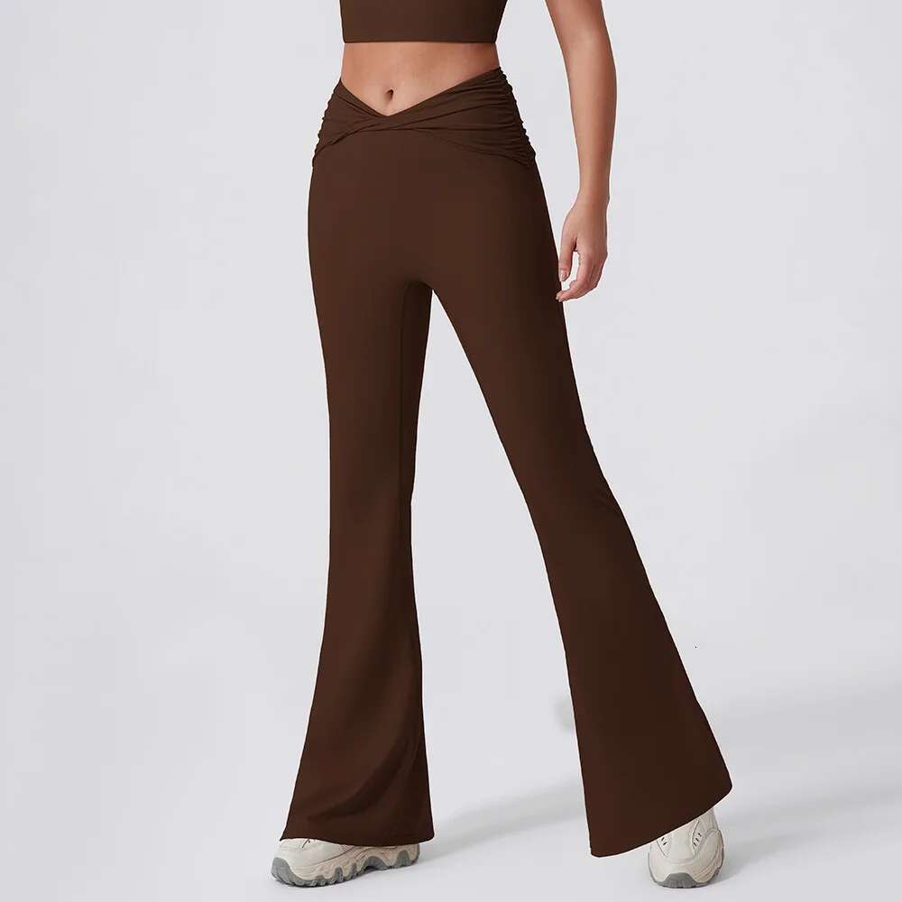 Ddmyoutdoor China Domestic Mermaid Curve Tight Naked Hip Lifting Yoga Dancing High Waist Micro Raised Quick Dry Casual Sports Trousers Women