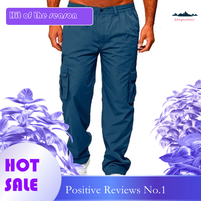 Ddmyoutdoor China Domestic Men Sport Cargo Training Jogging Man Jogger Pants Running Gym Trousers Pocket Fiess Sweatpants Male Sportswear