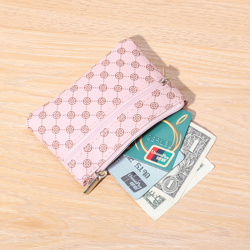 free shipping designer Wallets Holders Coin Purses Floral 2025 new Hearts Polka Dot pink black