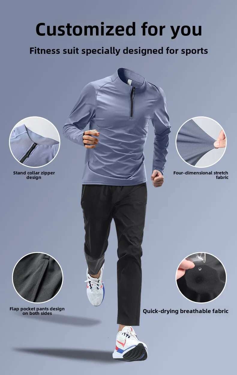 Ddmyoutdoor China Domestic Winter Running Sports Plush Keep Warm Marathon Training Suit For Morning Runs Quick Dry Fiess Men S Sportswear Set