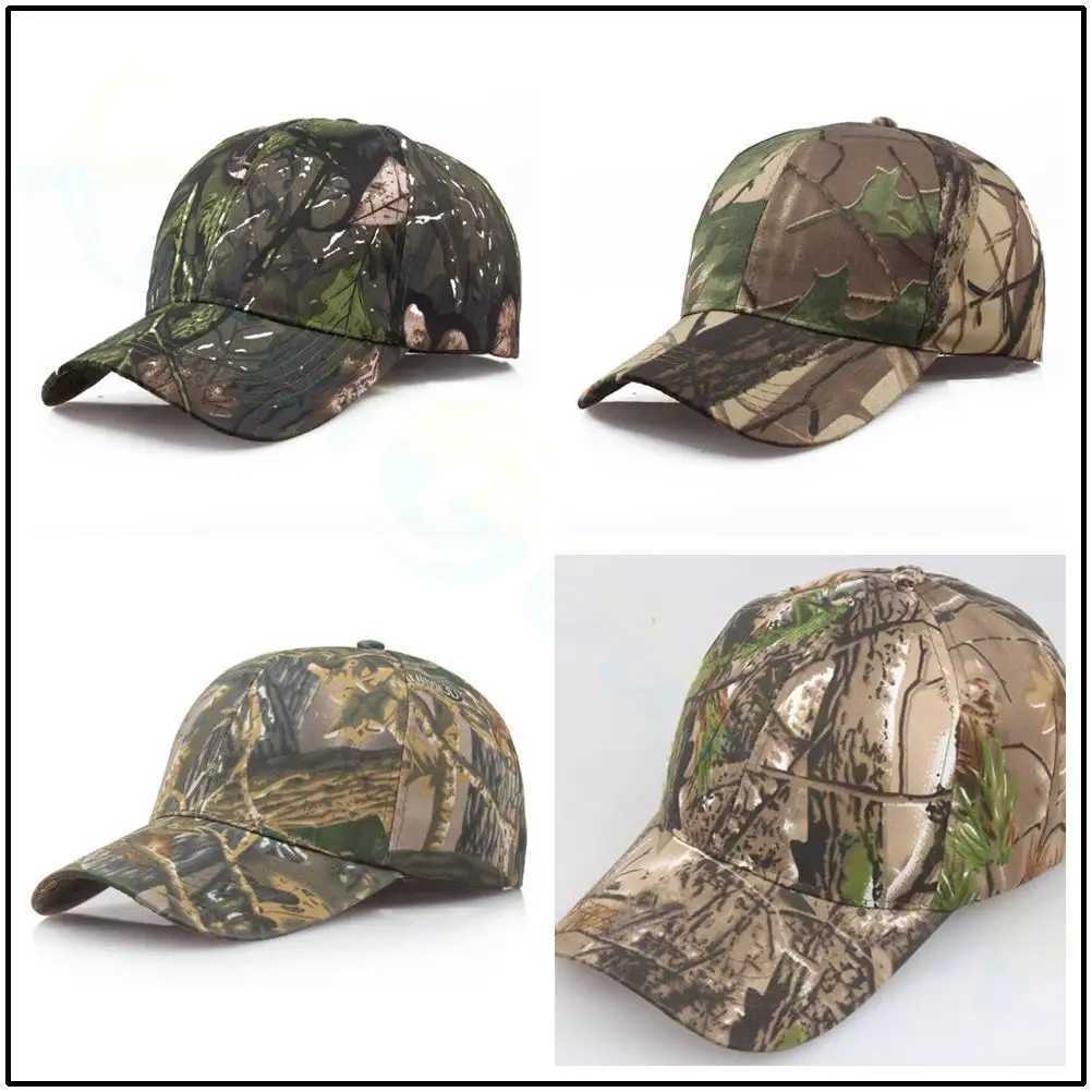 New Camo Baseball Fishing s Men Outdoor Hunting Camouflage Jung Hat Airsoft Tactical Hiking Casquette HatsXJ250116