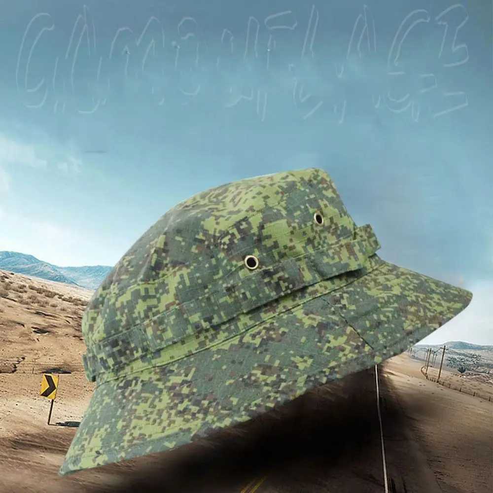 Sunscreen Boonie Hat Tactical Military Summer Sun Protection Camouflage Hunting Hiking Fishing Outdoor Sports Jung MenXJ250116