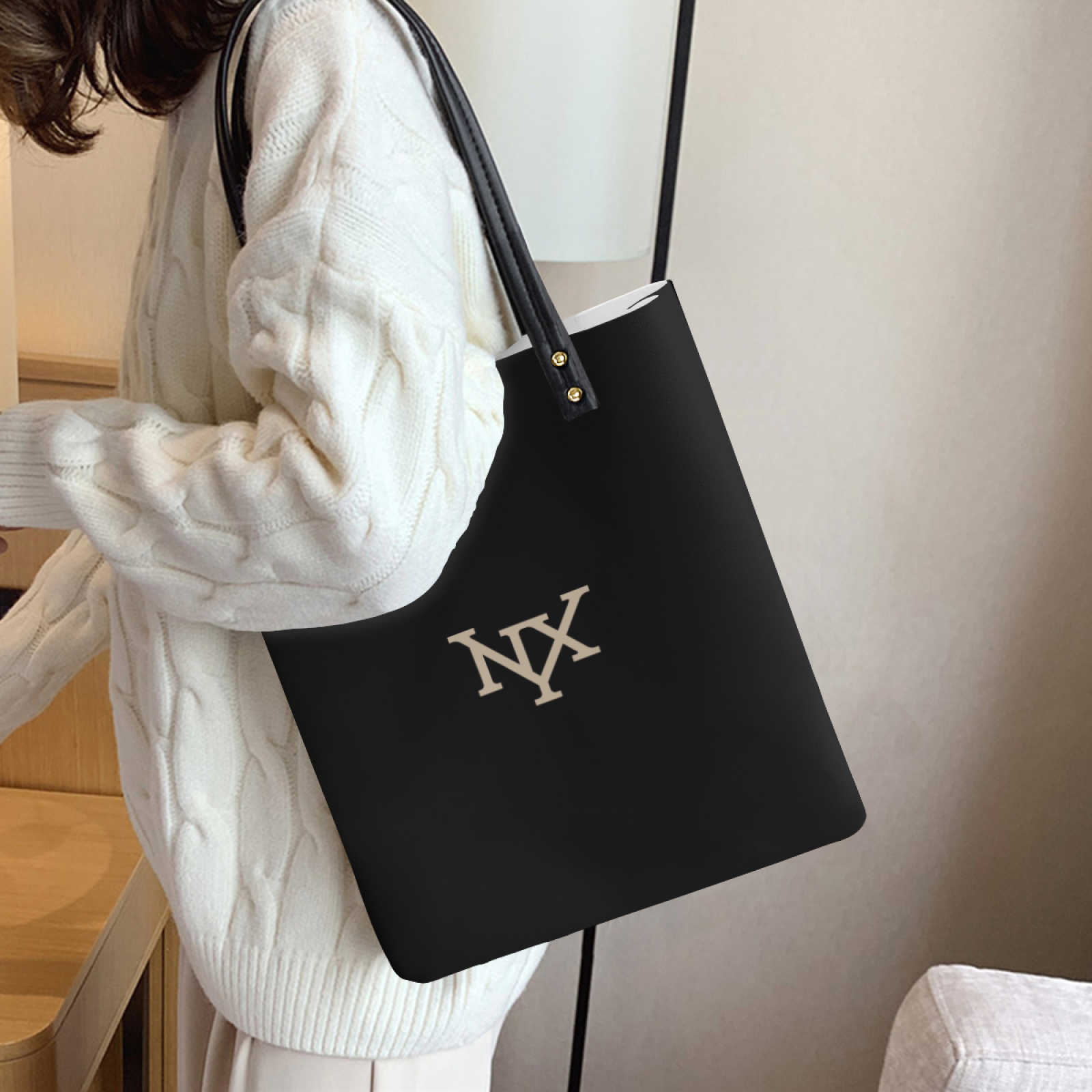 NXY Women Shoulder Bag Solid Fashion Handbag Crossbody Bag Women's Minimalist PU Leather Bag For Work