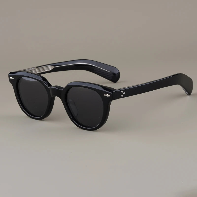 Black Sunglasses Frames Japanese Style For Men Women High Quality Acetate Oval Eyeglasses Driving Travel Glasses 250117