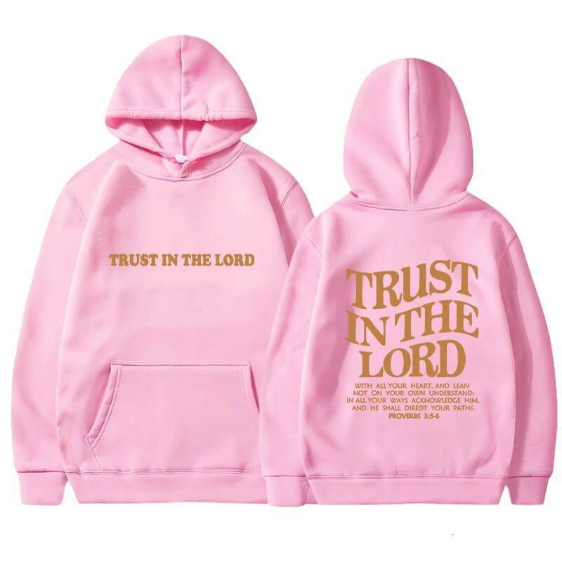 New casual men's and women's fleece with letter print kangaroo pocket, new hooded hoodie jacket