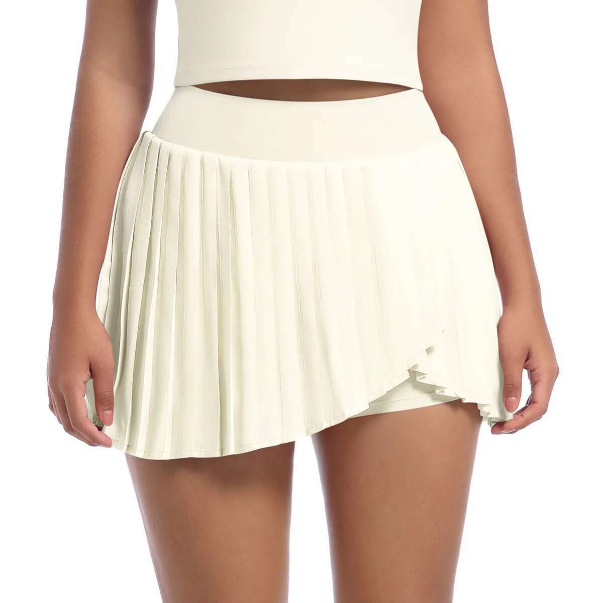 Ddmyoutdoor China Domestic Mermaid Curve Sports Women S Fake Two Piece Quick Drying Side Pocket Tennis Anti Light Fiess Skirt Women