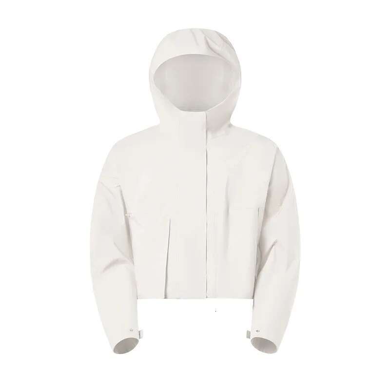 Ddmyoutdoor China Domestic Mermaid Curve Waterproof Windproof Breathable Rush Clothes Women S Hiking Camping Short Hooded Outdoor Mountaineering Suit