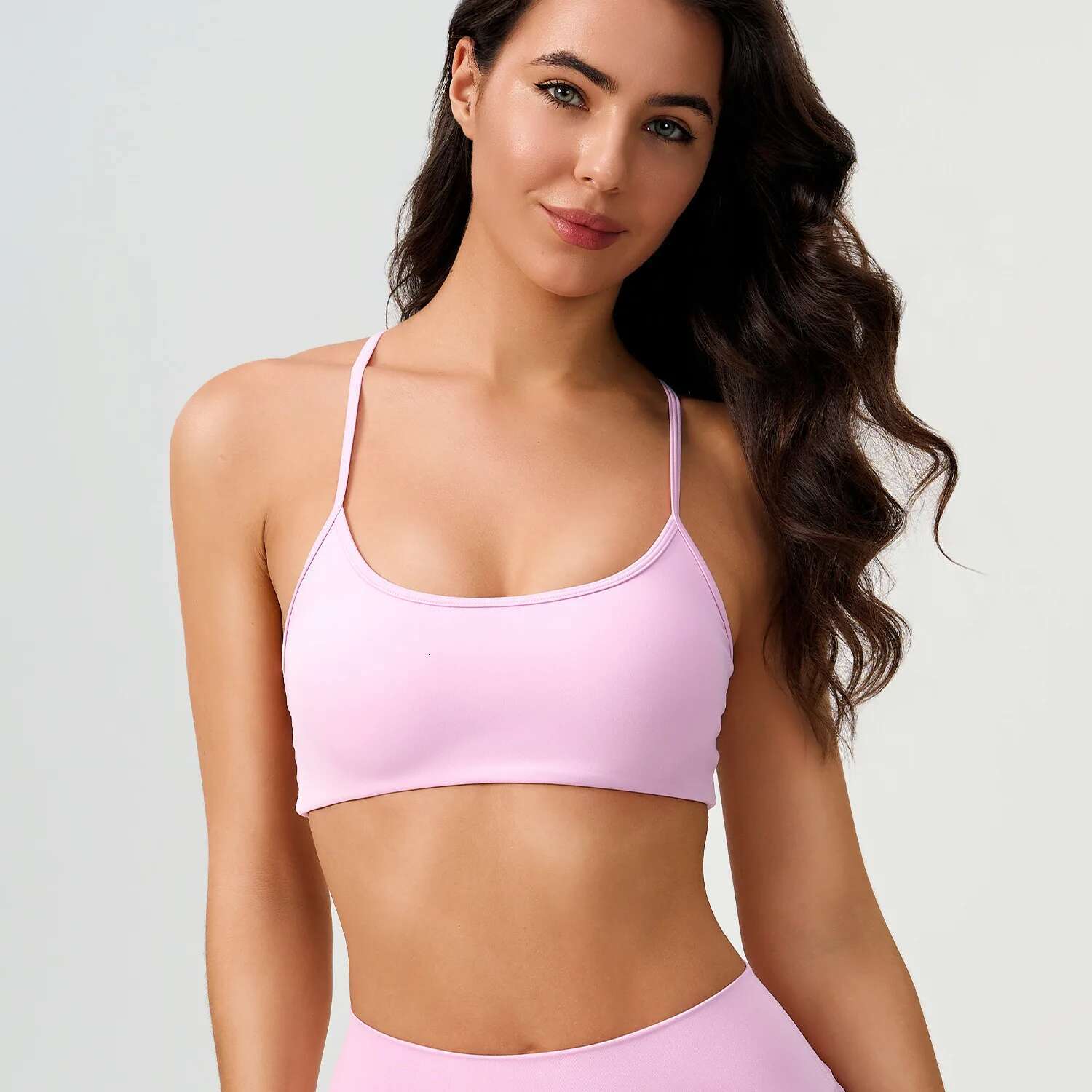 Ddmyoutdoor China Domestic Mermaid Curve Back Sports Underwear Women S Medium High Strength Yoga Wear Vest Shockproof Push Up Fiess Bra