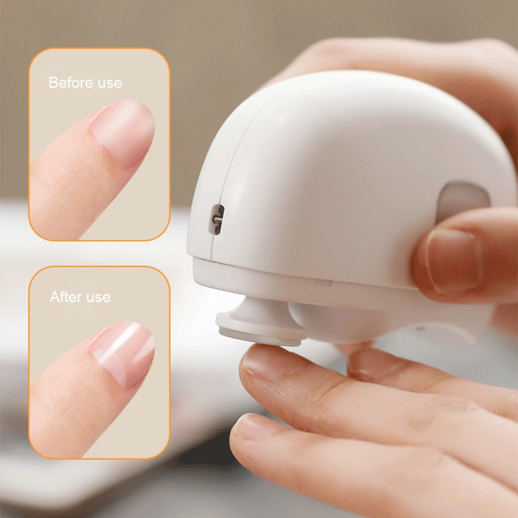 Baby Electric Nail Trimmer Kid Nail Polisher Tool Infant Manicure Scissors Baby Hygiene Kit Baby Nail Clipper Cutter For born 250114