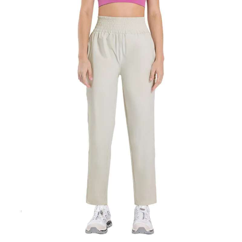 Ddmyoutdoor China Domestic Mermaid Curve Outdoor Hiking Ice Feeg Fabric Yoga Loose Thin Quick Dry Straight Leg Running Sports Pants Women
