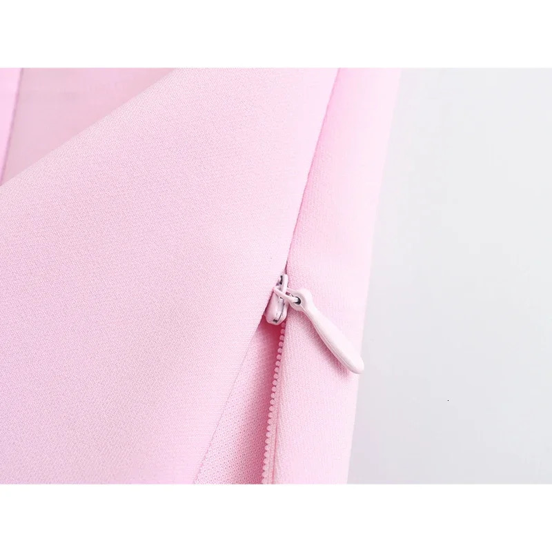 ASDS-Womens Halter Neck Slim Cropped Top Side Zipper Backless Sexy Female Fashion 250115