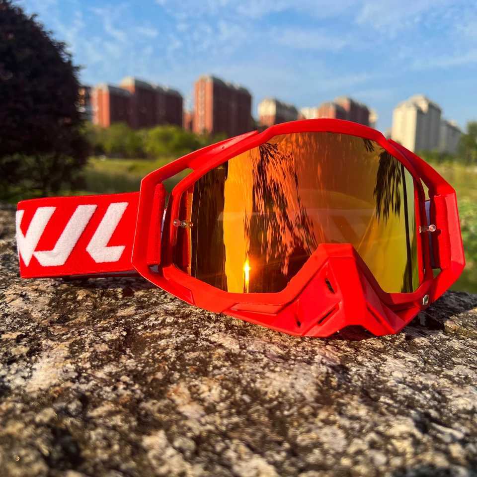 Off-road Goggles Motocross es Motorcycle Sunes Man MTB ATV Mask Windproof Protection Skiing Cycling Racing Goggles Z250117