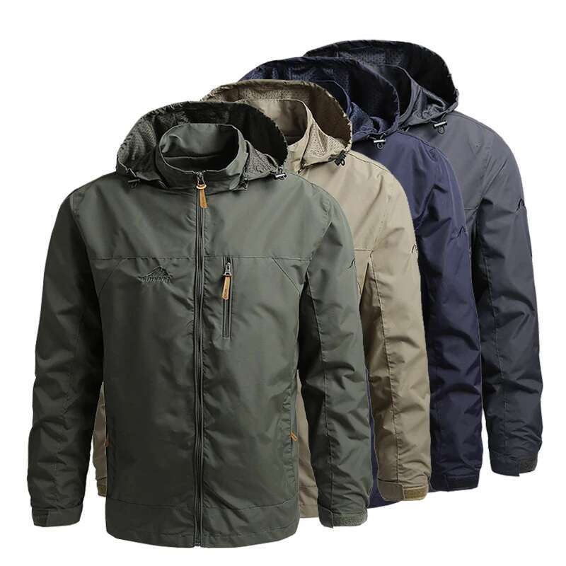 Ddmyoutdoor China Domestic Men Hooded Raincoat Winter Waterproof Skin Tactical Military Sport Hiking Windbreaker Sunscreen Army Jacket Clothing