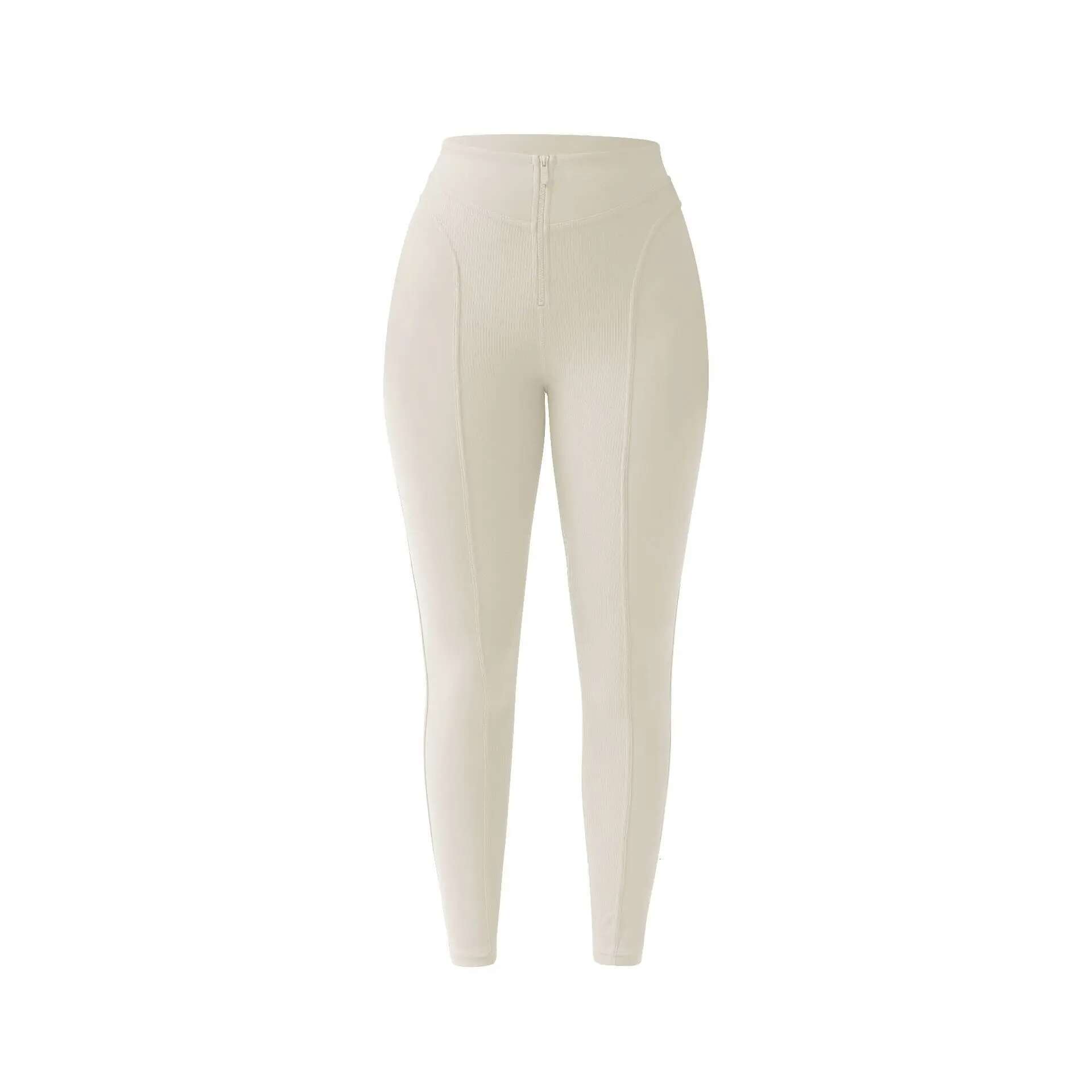 Ddmyoutdoor China Domestic Mermaid Curve Women S High Waist Zipper Tight Yoga Fiess Sports Leggings Slim Fit Slimming Threaded Pants Ski