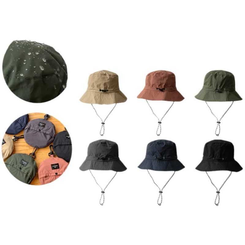 Quick drying Mountain Hat Sunscreen waterproof Foldab bag Fisherman hat Portab storab mountain Climbing Fishing hat MenXJ250116