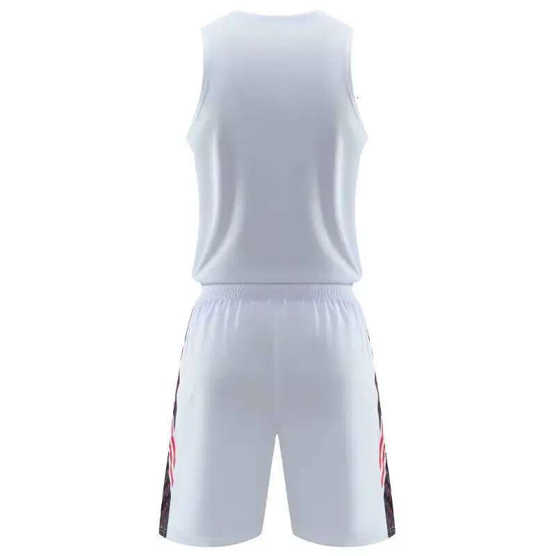 Ddmyoutdoor China Domestic Blank Basketball Jersey Mens Sport Tshirts Set Uniform Mesh Breathable Vest Suit Loose Casual Wear Shorts Can Custom