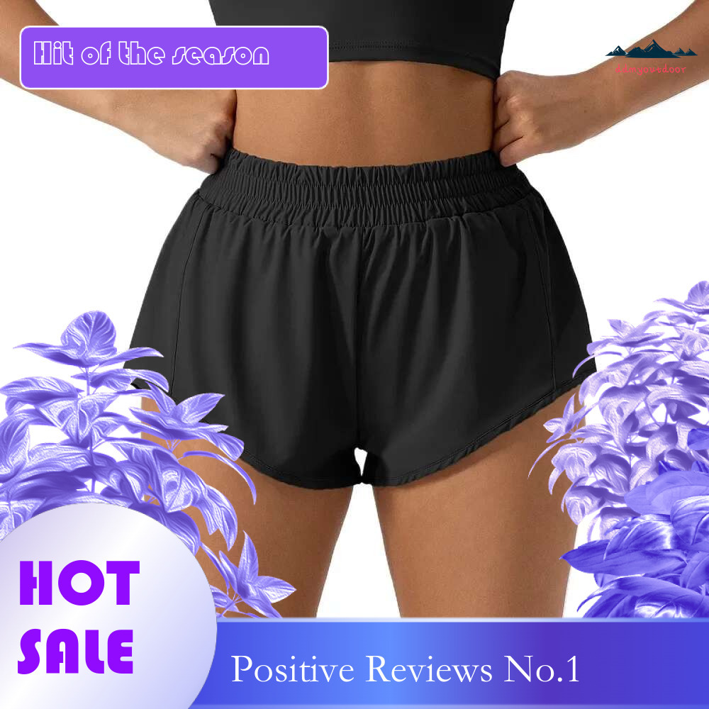 Ddmyoutdoor China Domestic Mermaid Curve Summer High Waist Yoga Women S Clothes Loose Running Outdoor Fiess Shorts Three Point Pants