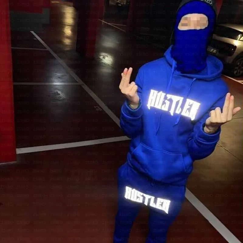 Reflective Print Letter Pattern Hoodie Y2K Womens Long Sleeved Pullover Clothing Autumn Kpop High Street Jacket Sportswear 250117