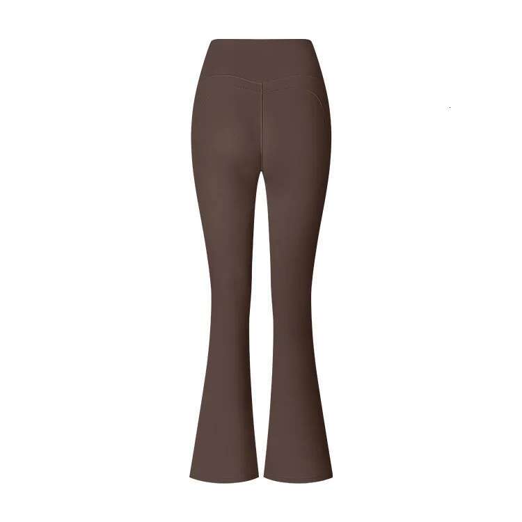Ddmyoutdoor China Domestic Mermaid Curve Autumn And Winter New Horn High Waist Scrub Shaping Micro Shaped Sports Tight Fit Trousers For Women
