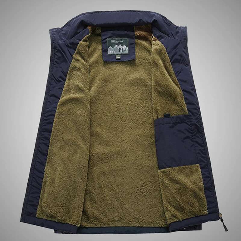 Ddmyoutdoor China Domestic Warm Camping Fishing Male Military Tactical Jacket Winter Fleece Hiking Coat Hunting Vest Waistcoat Man Thermal Clothes XL