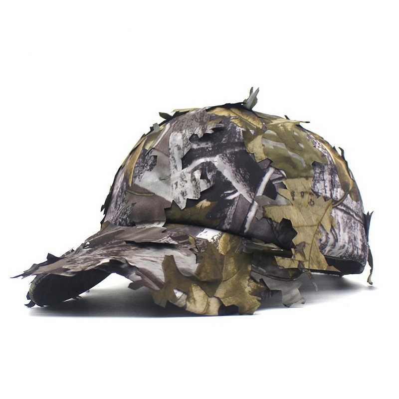 Tactical Baseball Men Camouflage Hat Outdoor Breathab Hunting Fishing Cam Bones Women Adjustab Snap 3D af HatsXJ250116