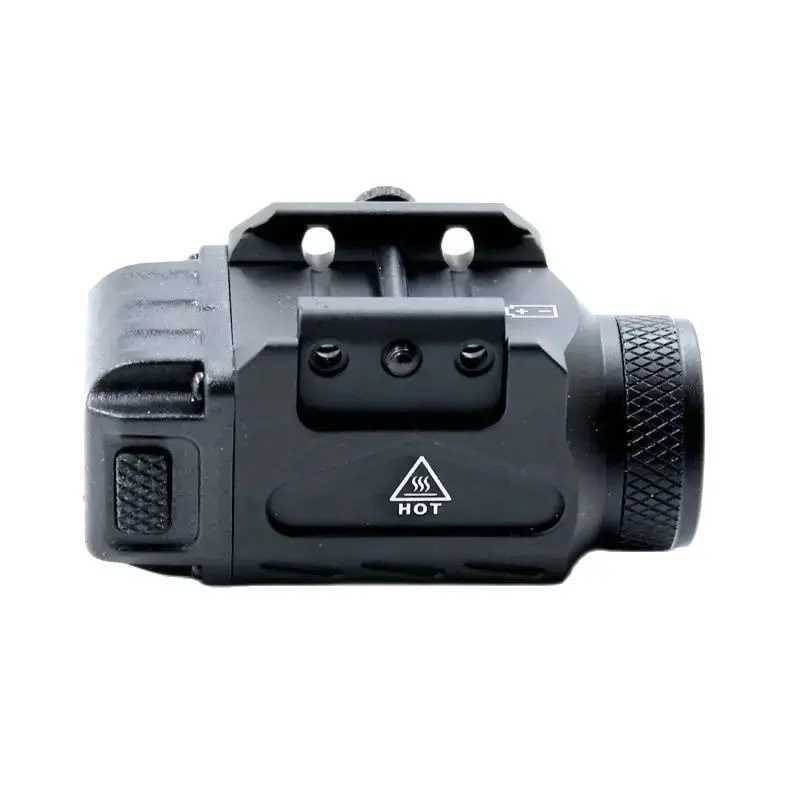 Mini LED Tactical Light IPX5 Waterproof CR23A Weaponlight Pistol Mounted 9mm Caliber Picatinny RailW241227