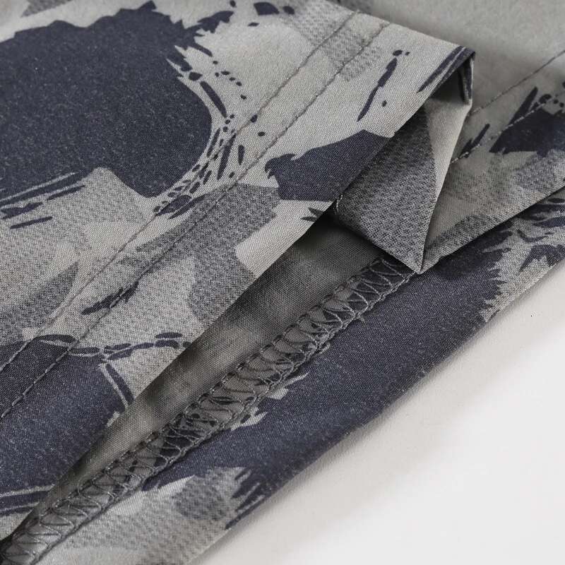 Ddmyoutdoor China Domestic Men Camouflage Running Gym Mesh Breathable Training Workout Casual Bottom Zip Pocket Exercise Quick Drying Shorts