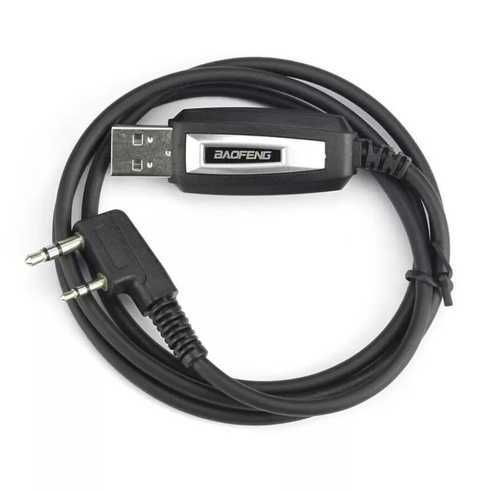 Baofeng walkie talkie original programming cable for two way radio UV-5R BF-888s UV82 H777 K Port Driver With CD Software
