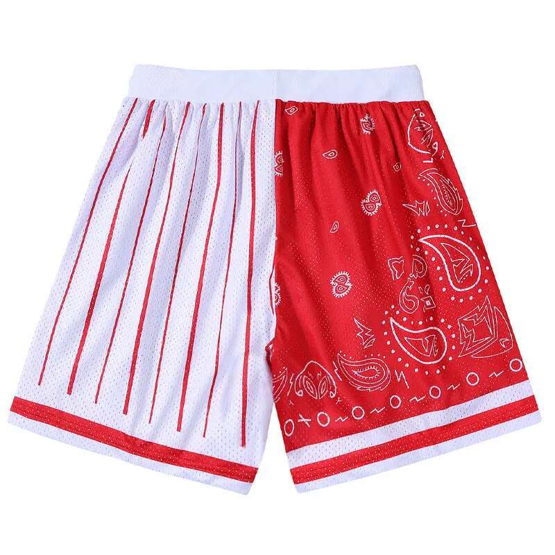 Ddmyoutdoor China Domestic Men Shorts New Print Basketball Joggers Sweatpants Casual Fast Drying Traning Workout Zip Pocket Summer Mesh Three Short