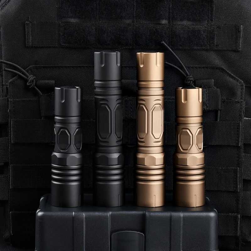WADSN Handheld Light PLHv2 8650 8350 LED Flashlight 300LM Switchback Fit soft Pocket Clip Outdoor Hunting weapon scout lightW241227