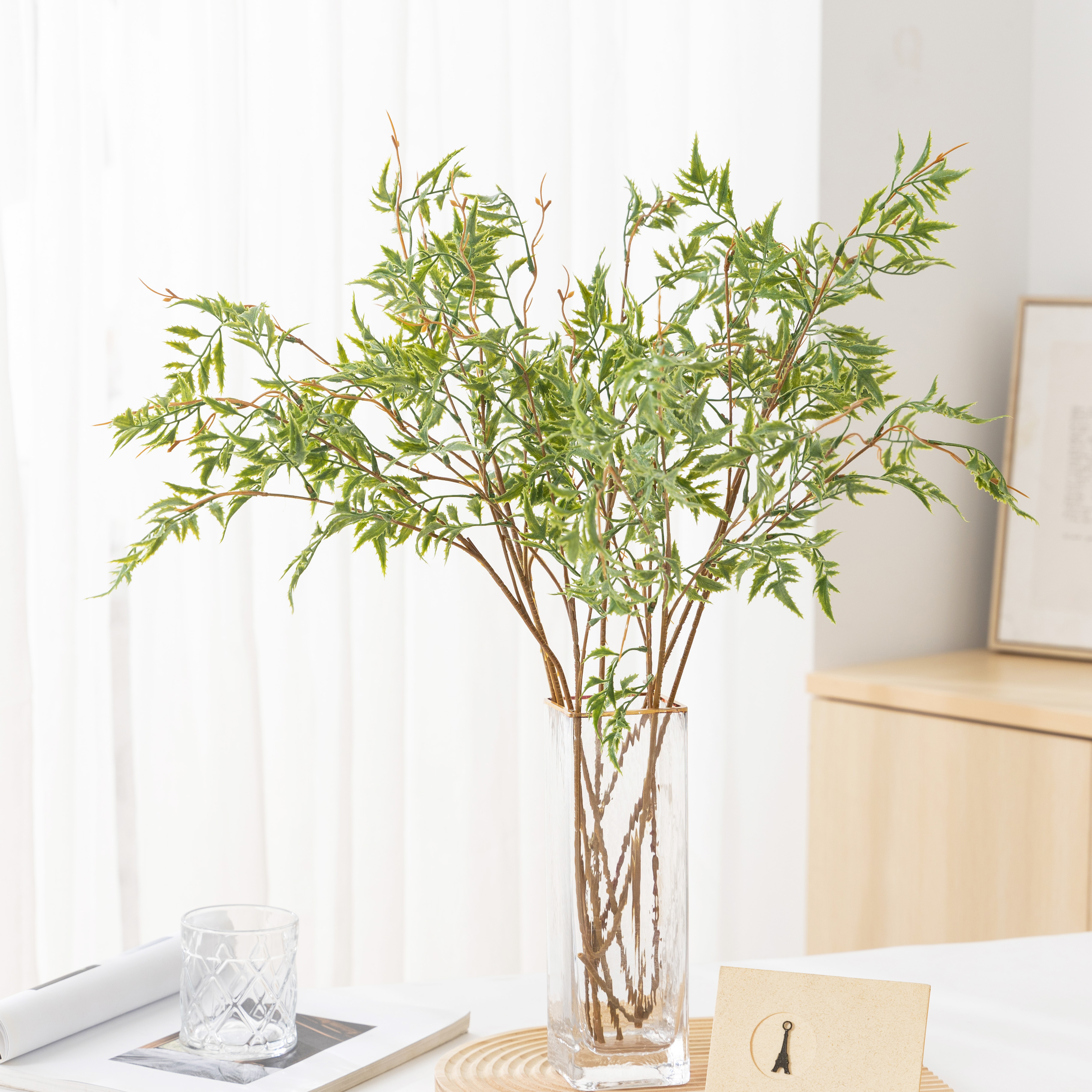 Scandinavian simulation Polish grass plants home model room decoration wedding background flower arrangement simulation syncope green plant ornaments