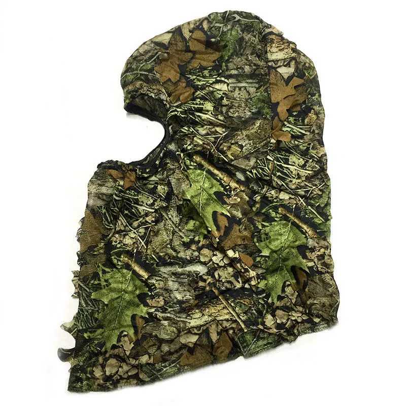 Man and Woman Outdoor Hunting Cycling Fishing Bionic Camouflage Hunting Mask Outdoor Hunting Fishing gear Camou HatXJ250116