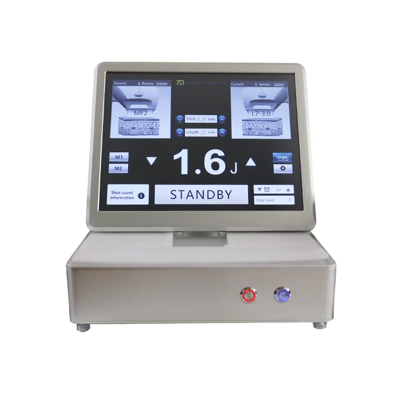 Facial Lifting 7D High Intensity Focused Ultrasound Slimming Machine Hifus 7 D Anti-aging Skin Tightening HIFU 7D Body Shaping