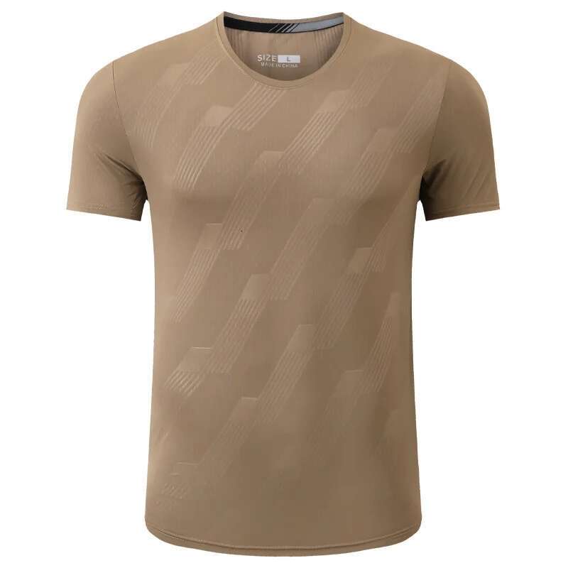 Ddmyoutdoor China Domestic Training Print Short Sleeves Men Running Sport Workout Quick Dry Breathable Fiess Tee Fashion Silk New Polyester Outdoor To