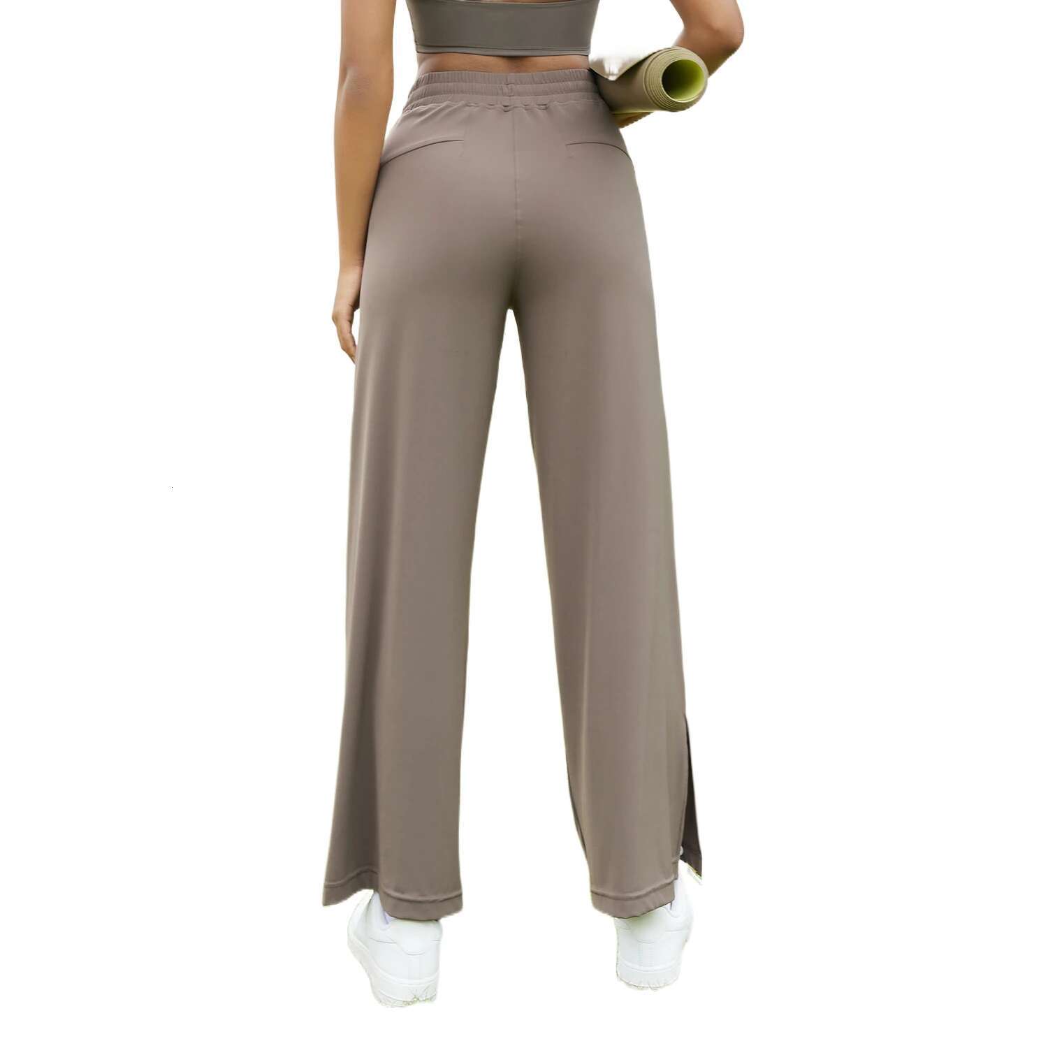 Ddmyoutdoor China Domestic Mermaid Curve Loose Drawstring Women S Split With Pocket Sports Yoga Summer Fiess Pants Women Pants