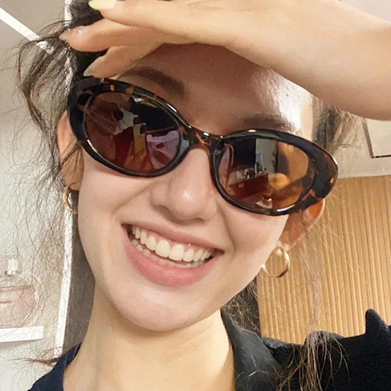 Vintage cat-eye Oval handmade sunglasses 44 Women street Po polarized tortoiseshell shades can be engraved 250117